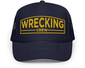 Wrecking Crew Spike Foam trucker hat