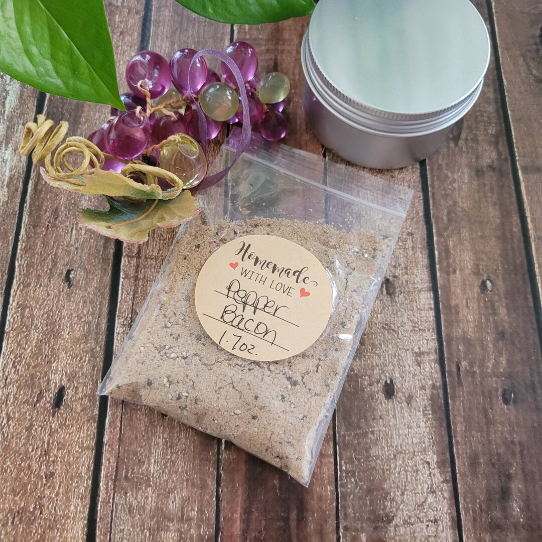 Pepper Bacon Seasoning Candied Bacon Spices 1.7 OZ Etsy
