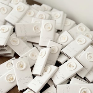 Personalisierter Schokoriegel | Hochzeitsschokoriegel | Hochzeitsschokolade