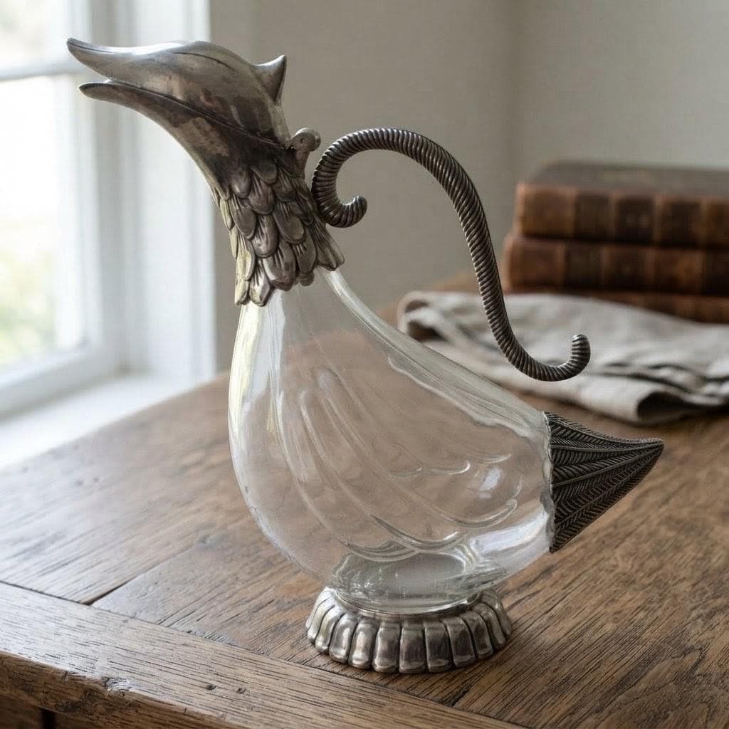 Vintage Duck Decanter - Etsy
