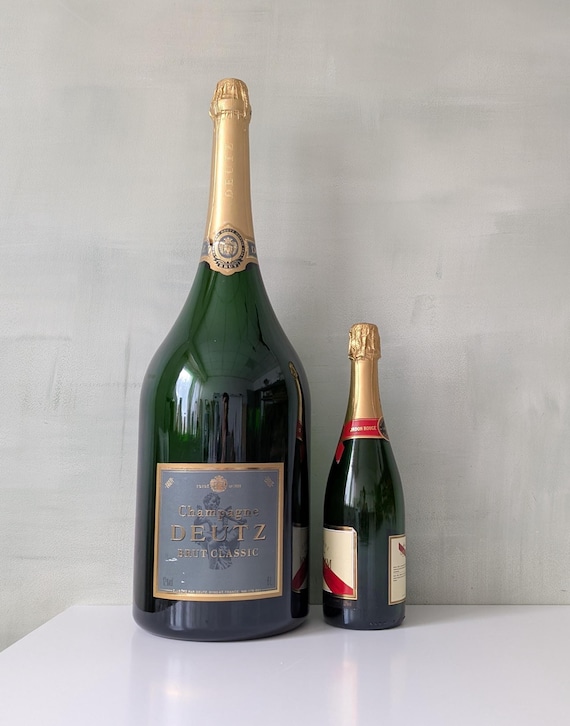 空のディスプレイ用密封ダミー巨大シャンパンボトル / 6リットル