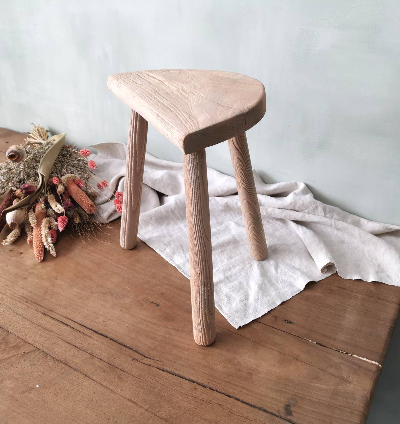 French Antique Stool シャルロットペリアン Antique French