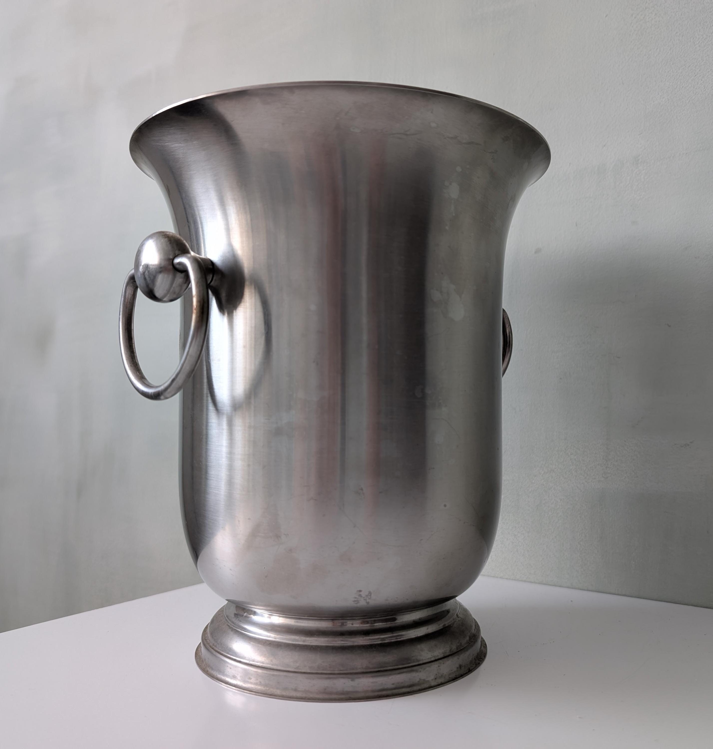 Seau à Champagne Jean Couzon - Inox - Neuf (détail / Sans Boîte)