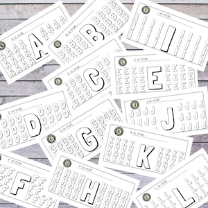 all 12 letter trackers (digital download)