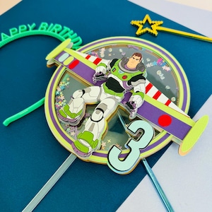 Lightyear caketopper, Buzz Lightyear topper, Birthday Boy