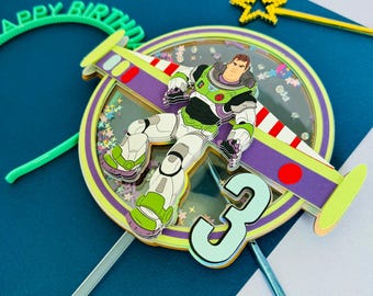 Lightyear caketopper, Buzz Lightyear topper, Birthday Boy