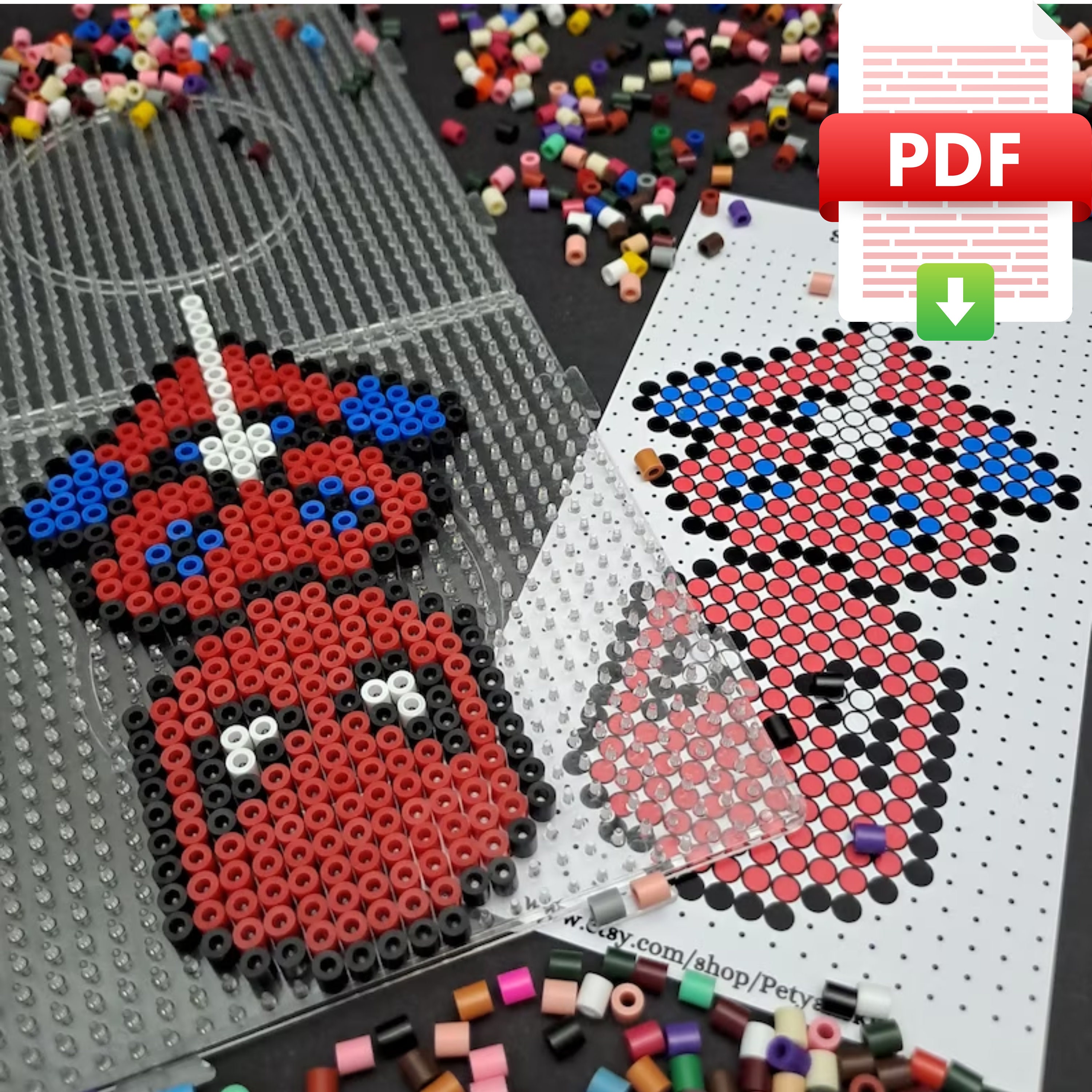 Diamond Leggings Perler Bead Pattern / Bead Sprite  Pixel art pokemon,  Easy pixel art, Minecraft pixel art