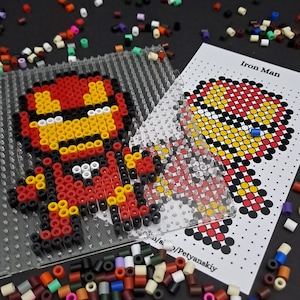 Superhero Perler Beads (Marvel & DC Patterns!) - DIY Candy