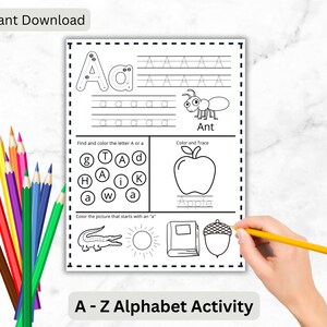 Preschool Alphabet Worksheets, Preschool Worksheets, Letter Sounds, Alphabet Worksheets, Printable Letter Worksheets, Homeschool Worksheets
