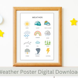 Impresión del tiempo, cartel del tiempo de los niños, decoración de la pared de los niños, impresión educativa, guardería Montessori, decoración de la escuela en el hogar, descarga digital
