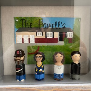 Custom Peg Doll Family