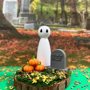 Halloween Geist Peg Puppenständer