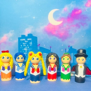 Sailor Moon Peg Doll Set