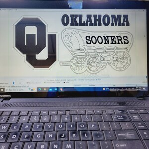 OU football stadium, Palace on the Prairie, Oklahoma University, dorm room decor, man cave decor, LED, graduation gift, Father&#39;s Day gift