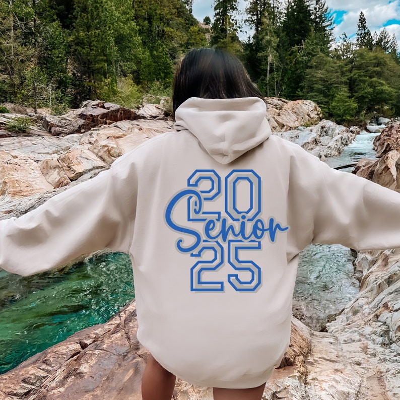 Class of 2025 Senior Hoodie Senior 2025 Senior Sweatshirt Etsy