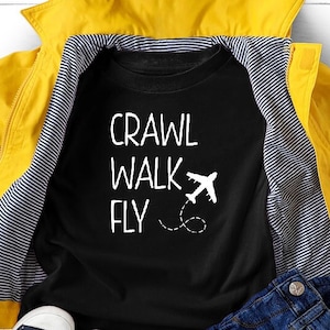 Travel Baby Bodysuit, Airplane Baby Bodysuit, Pregnancy Announcement , Flight Baby Bodysuit, Cute Fly Bodysuit, First Travel Bodysuit