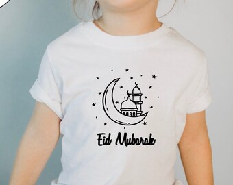 Eid Mubarak   Toddler Shirt: Islamic Gift