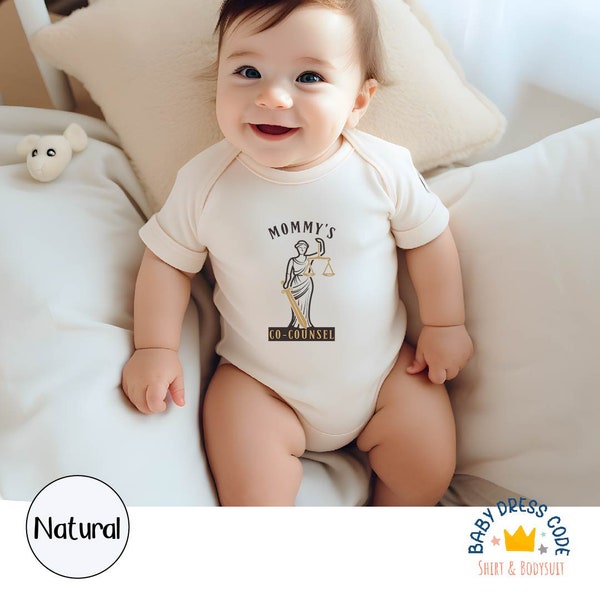 Lawyer's Baby Outfit, Lawyer Mom Baby Bodysuit, Co-counsel Baby Gift, Toddler Law Shirt, Kids Lawyer Tee, Lawyer Baby Clothes, Law Baby Gift
