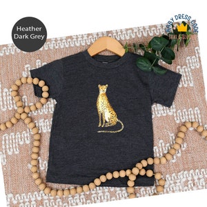 Cheetah Toddler, Toddler Cheetah Cute Shirts, Cheetah Lover Animal Toddler, Safari Toddler, African Animals Youth Shirts, Animal Toddler image 1