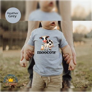Moo koe peuter, shirt koe peuter, koeienliefhebber peuter, boerderij dieren peuter, boerderij peuter, schattige boer peuter, boerderij jeugd shirts