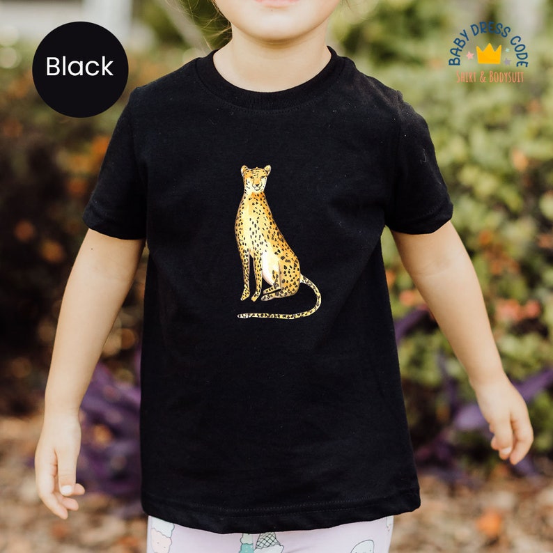 Cheetah Toddler, Toddler Cheetah Cute Shirts, Cheetah Lover Animal Toddler, Safari Toddler, African Animals Youth Shirts, Animal Toddler image 4