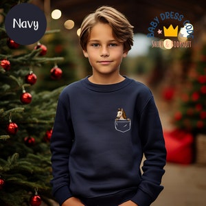Horse Pocket Youth Sweatshirt, Cute Horse Pocket Gift Youth Sweatshirt, Funny Horse Youth Sweatshirt, Horse Lover Gift Youth Sweatshirt