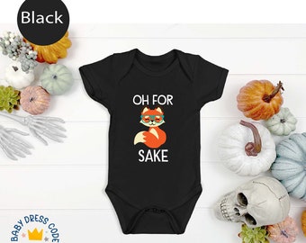 Oh For Fox Sake Onesie®: grappige babyromper
