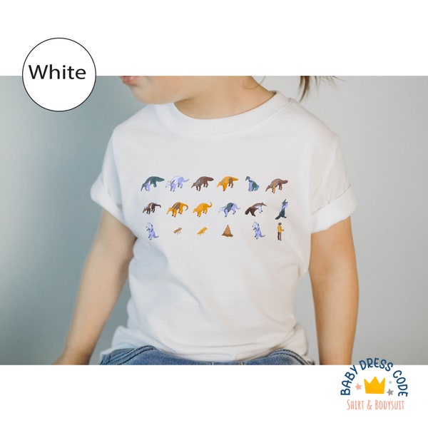 Anteater Kid Long Sleeve T-Shirt Blue
