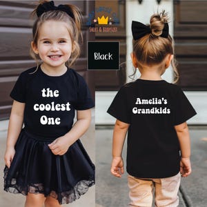 Custom Text Toddler Shirt: Personalized Front & Back Design