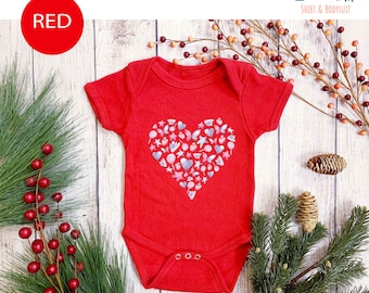 Candy Heart Baby Bodysuit, Valentines Candy Bodysuit, Candy In Heart Bodysuit, Candy Heart Baby Bodysuit, Kids Candy Heart Baby Bodysuit