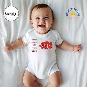 Body de Año Nuevo Chino con Dragón, Camiseta del Año del Dragón para Niños Pequeños, Camiseta Juvenil 2025, Camiseta de Dragón para Niños, Body de Bebé Chino 2025