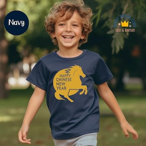 Body de caballo del Año Nuevo Chino, camiseta infantil del zodiaco 2026