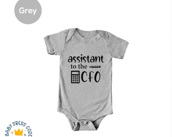 Baby CFO Body: Lustiges Buchhaltung Geschenk für Kleinkinder