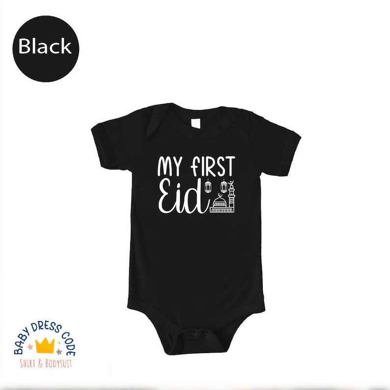 My First Eid Baby Onesie®: Muslim Bodysuit image 5