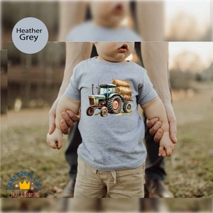 Farm Life Tractor Toddler, Farm Animals Youth Shirt, Country Farming Cute Toddler, Funny Farm Lover Youth,Animal Farming Tractor Toddler Tee
