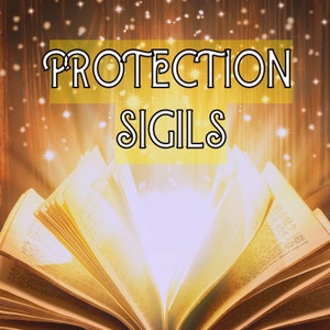 Witchcraft Book With 7 Protection Sigil