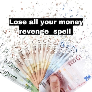 Lose All Your Money - Money Curse - Same Day Casting (within 24 hours)