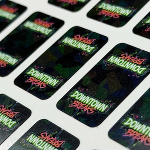 Custom Printed Magnetic One Touch Sealing Stickers - Choose Your Material