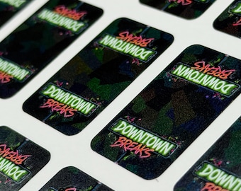 Custom Printed Magnetic One Touch Sealing Stickers - Choose Your Material