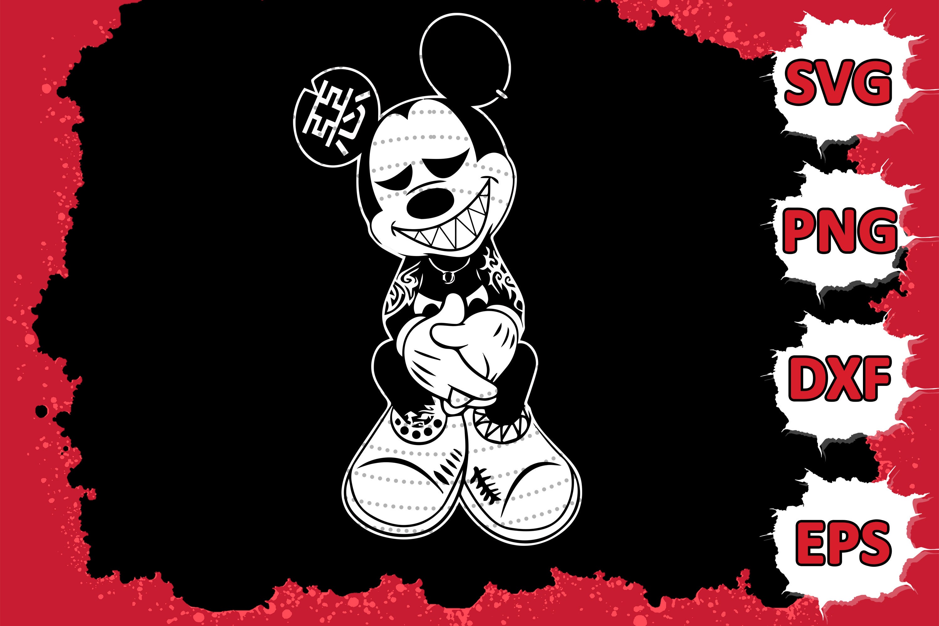 Gangster Mickey Mouse Tattoosterms Of Use