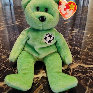TY  Kicks Beanie Baby w/ERRORS - Rare in Mint Condition