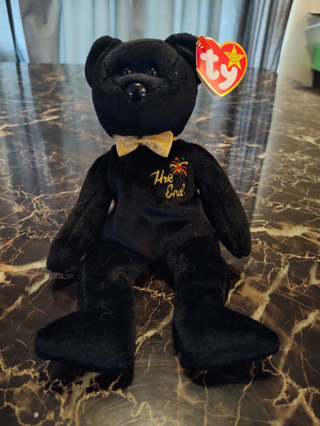 TY the End Beanie Baby W/errors Rare Etsy