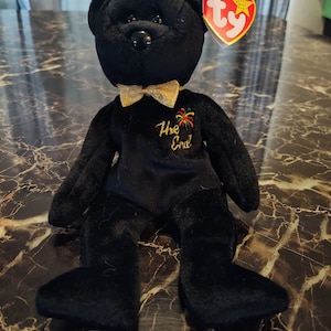 TY  The End Beanie Baby w/ERRORS - Rare