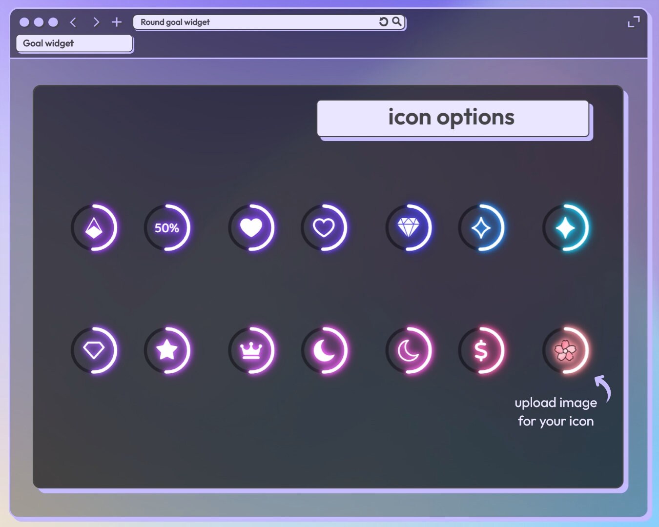 Twitch|youtube Goal Widget for Stream - Etsy
