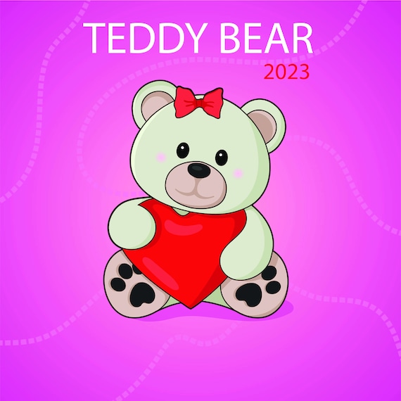 Teddy Bears 2023 Wall Calendar - Etsy