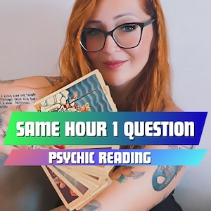 Same Hour 1 Question, One Question Tarot reading, Fast Tarot Reading, Accurate Psychic Insights, Instant Yes or No Answer, Psychic Ecem