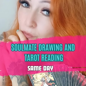 Soulmate Drawing and Love Tarot Reading, Future Husband Reading, Tarot Cards Reading, Same Day Tarot Reading, Psychic Love Tarot Reading