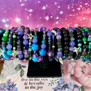 Cosmic Beaded Bracelets - Variety