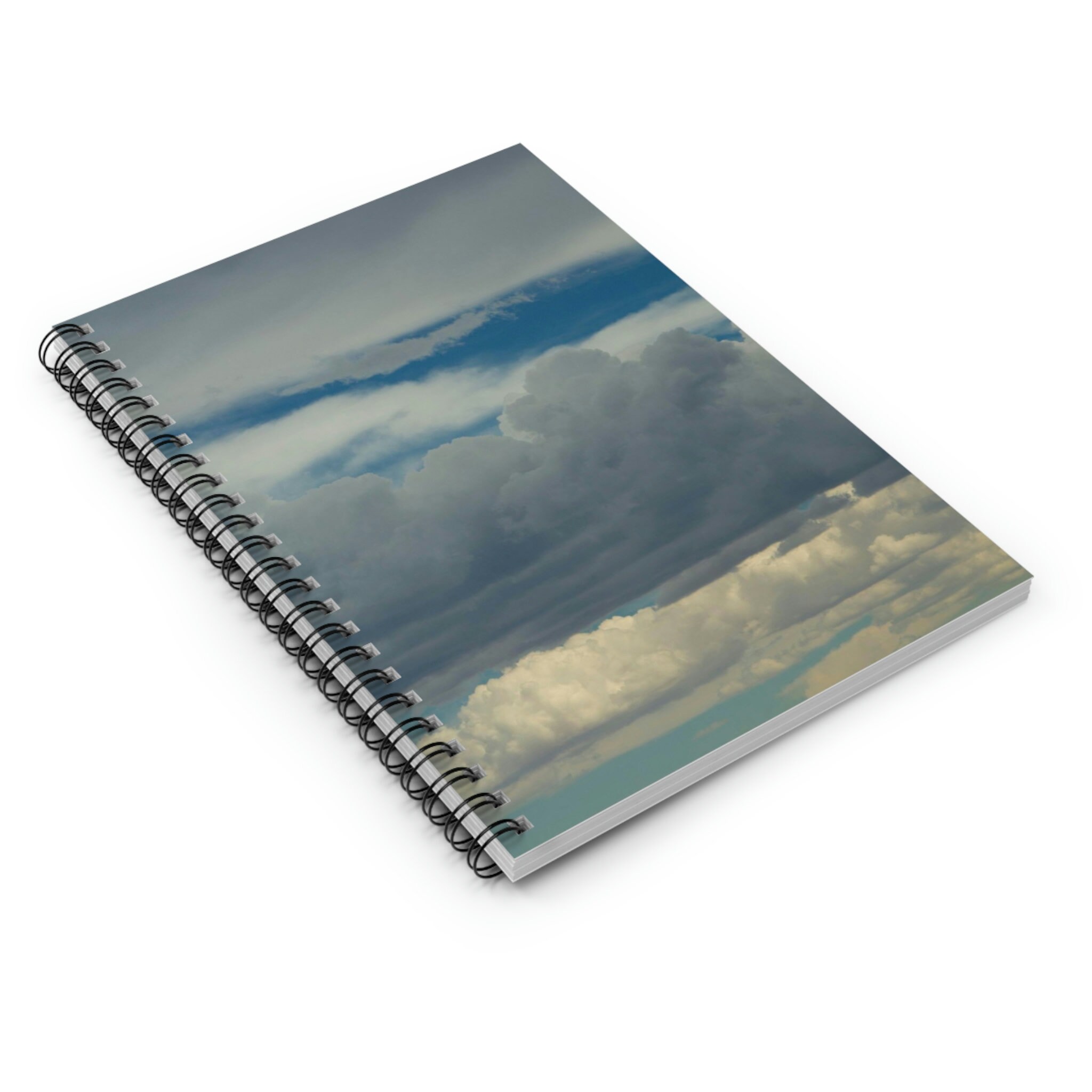 Cloudy Desert Sunset Spiral Notebook | Softcover Journal Notebook | to ...