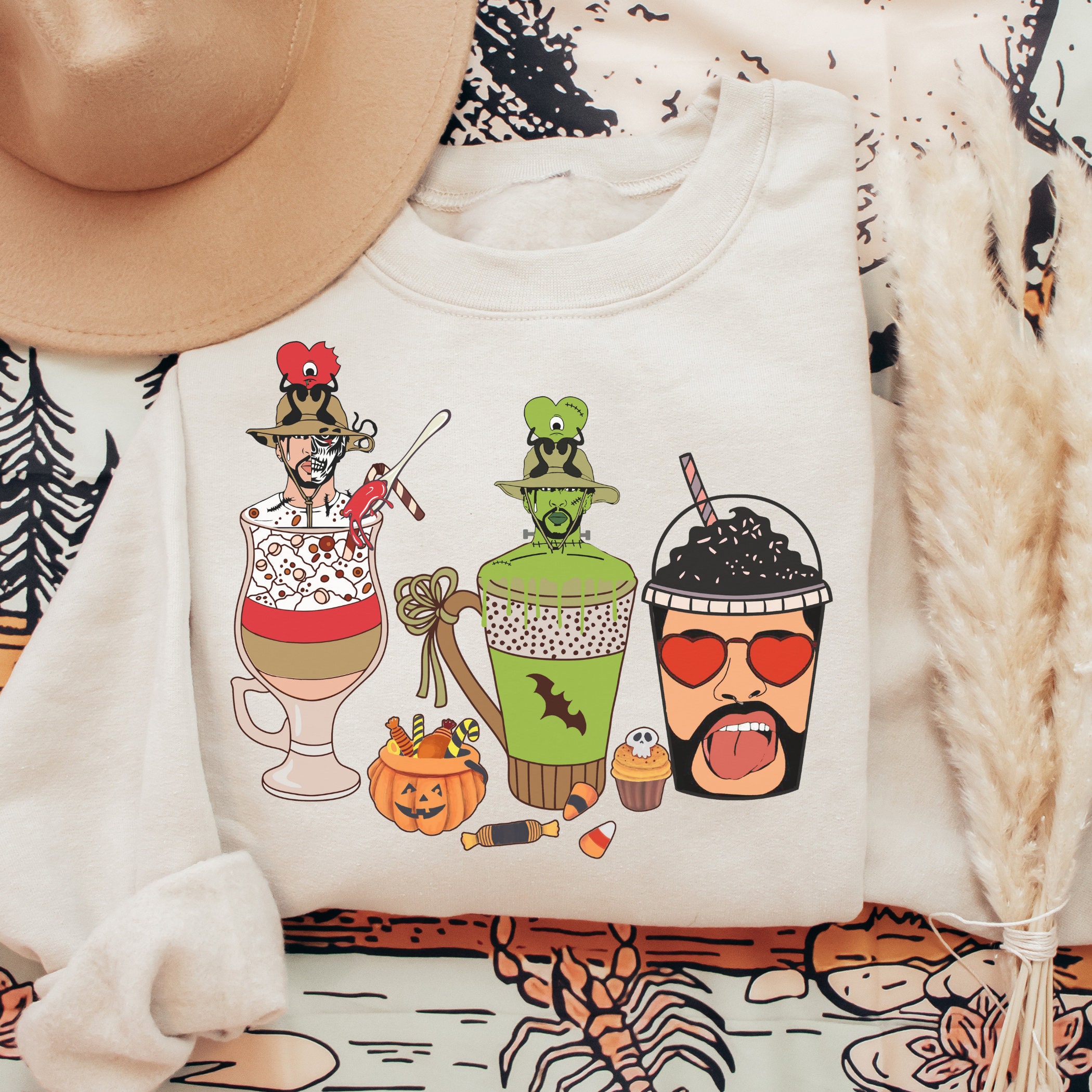 Bad bunny crewneck hot sale